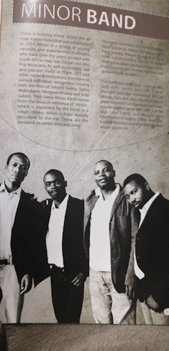 Magazine feature on Minor Band