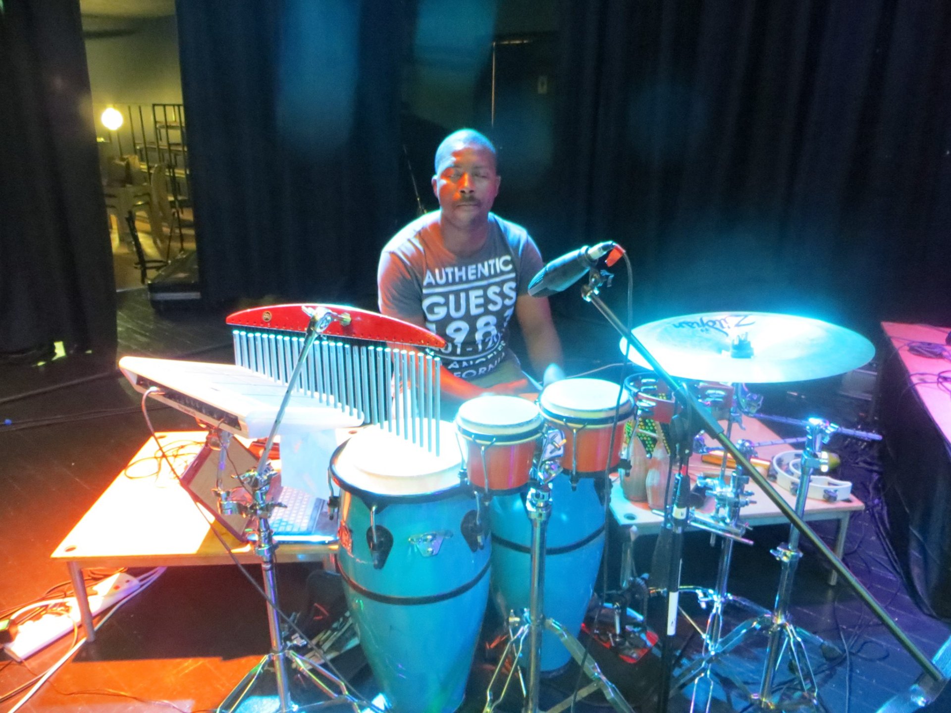 Multi-percussion rig